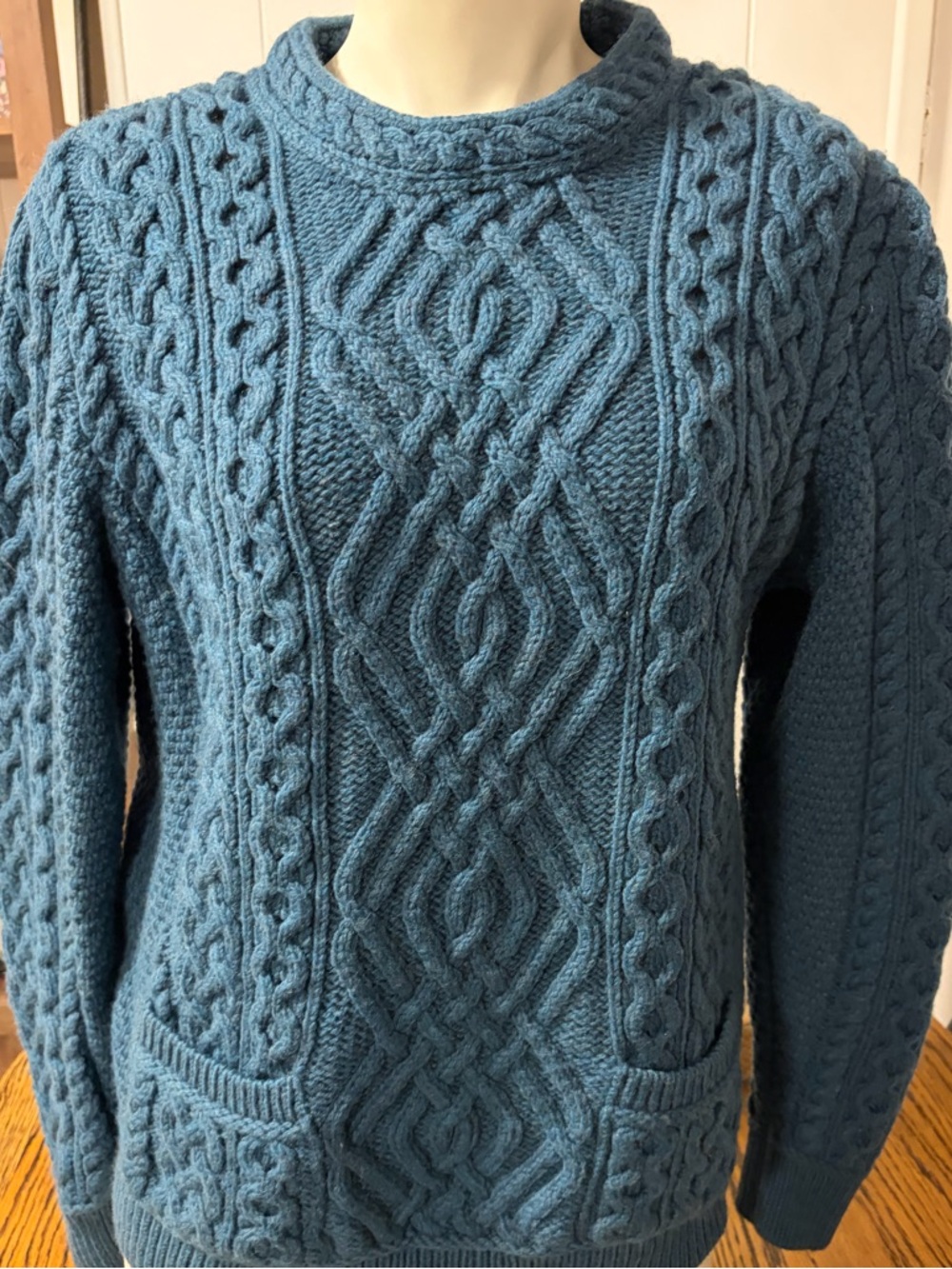 Aran Mór 100% Merino Wool Sweater – Made in Ireland